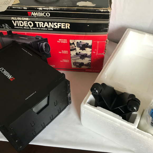Ambico All-in-One Video Transfer System Model V-0652 in Original Box - Picture 3 of 5